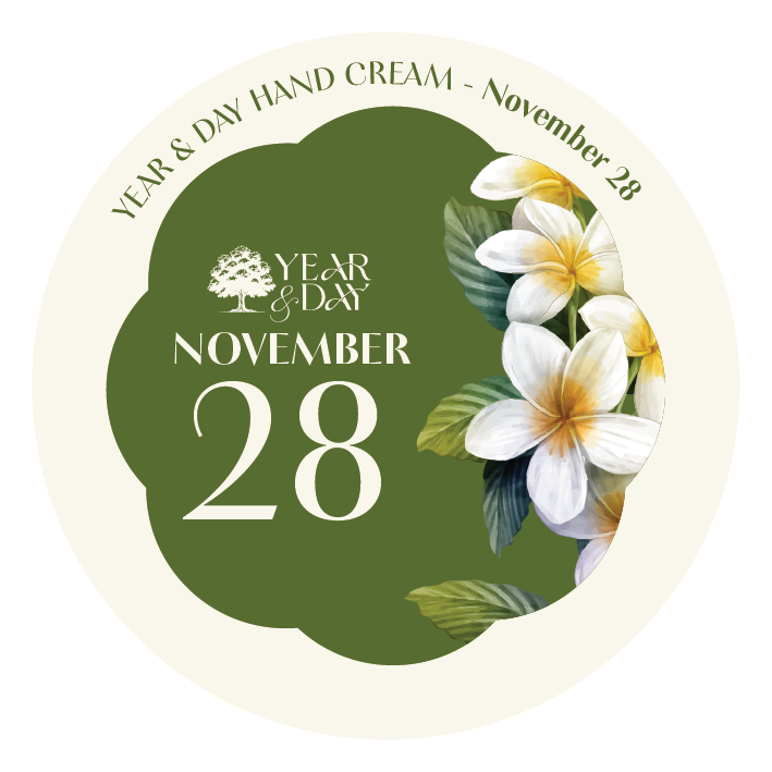 Personalized Hand Cream Gift — Year & Day 366 Days Collection | November