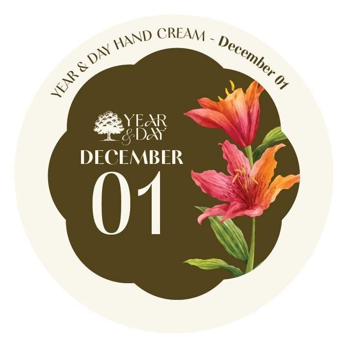 Personalized Hand Cream Gift — Year & Day 366 Days Collection | December