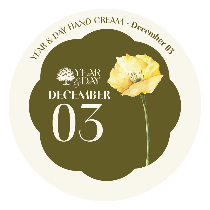 Personalized Hand Cream Gift — Year & Day 366 Days Collection | December