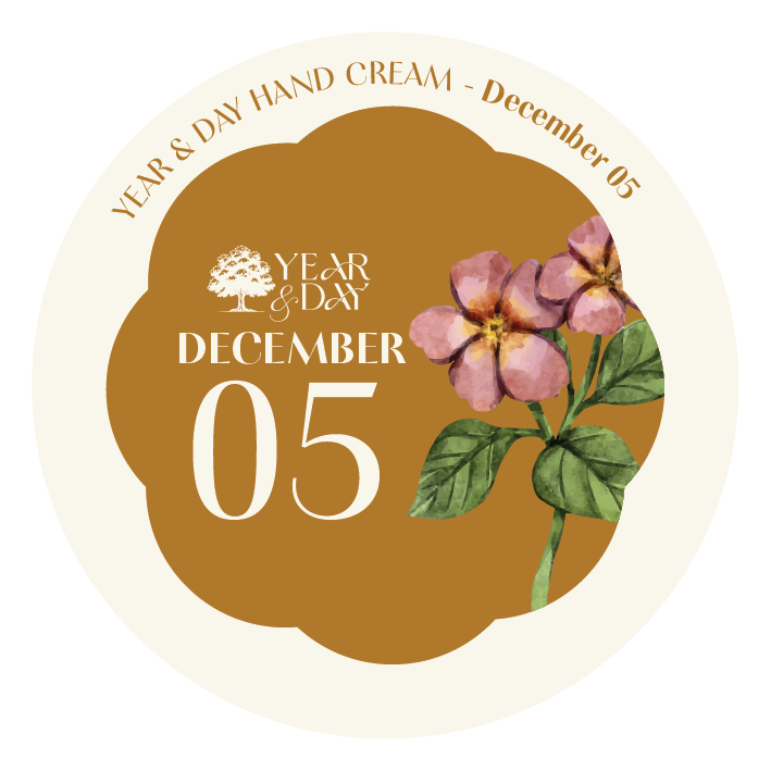 Personalized Hand Cream Gift — Year & Day 366 Days Collection | December