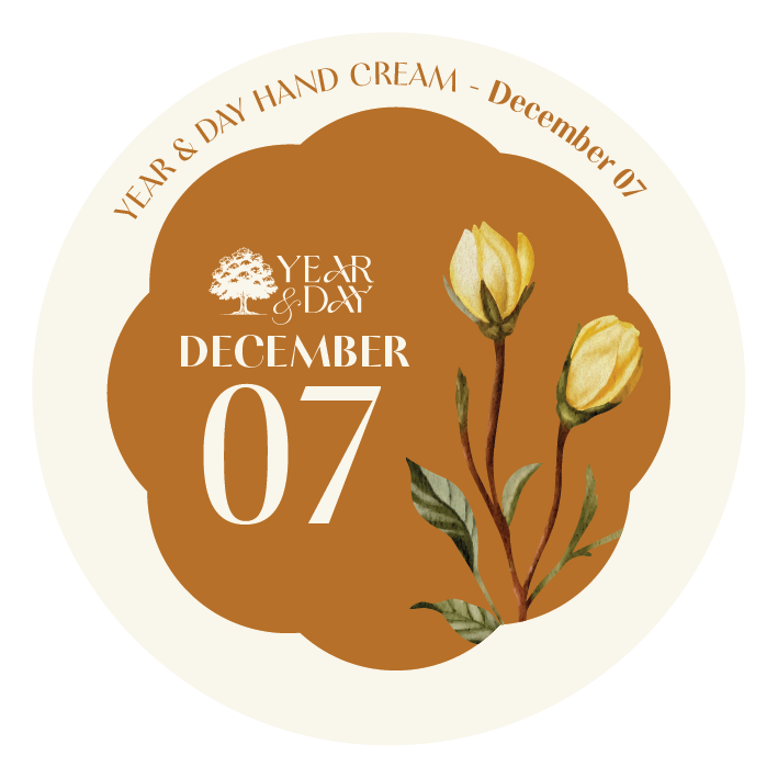 Personalized Hand Cream Gift — Year & Day 366 Days Collection | December