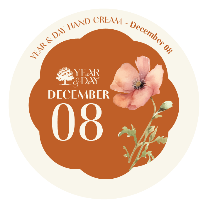 Personalized Hand Cream Gift — Year & Day 366 Days Collection | December