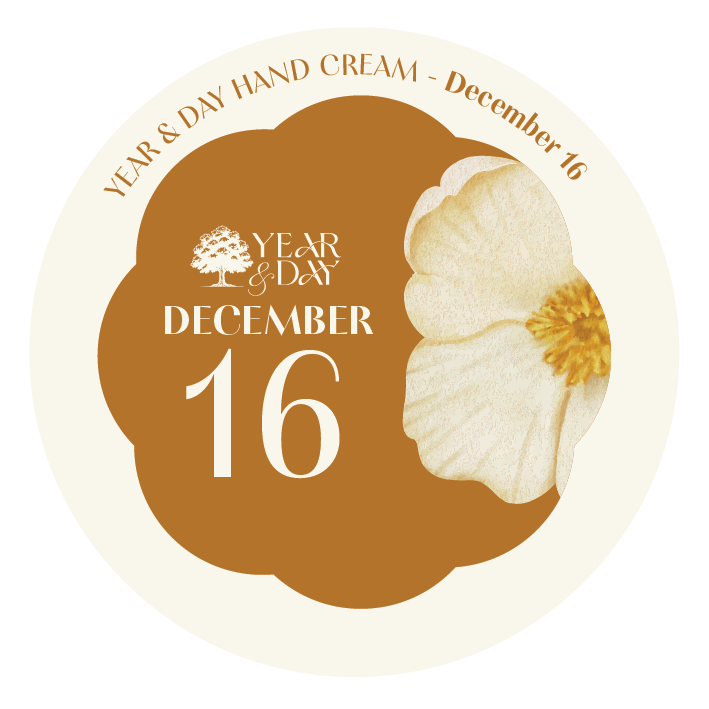 Personalized Hand Cream Gift — Year & Day 366 Days Collection | December