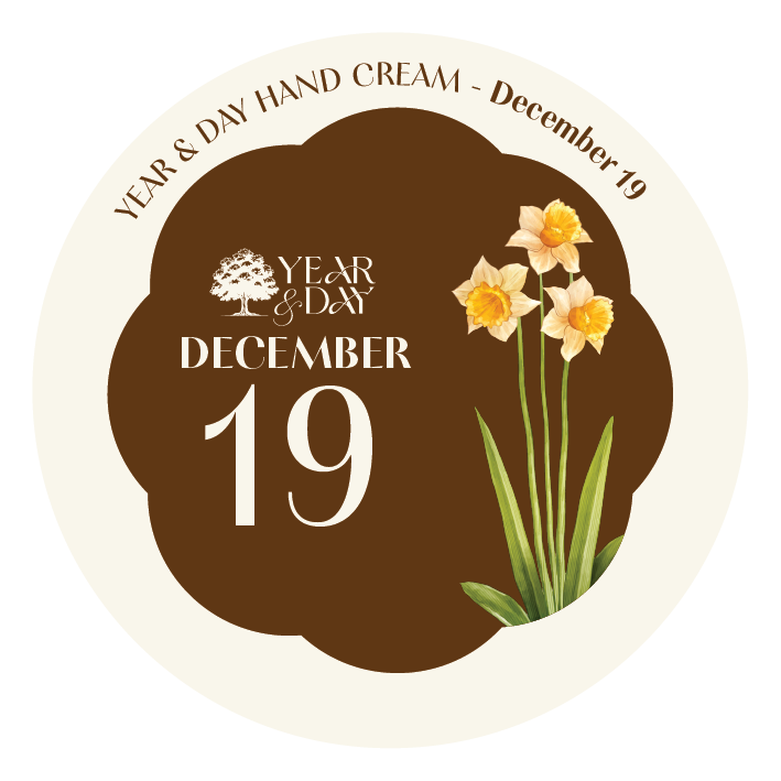 Personalized Hand Cream Gift — Year & Day 366 Days Collection | December