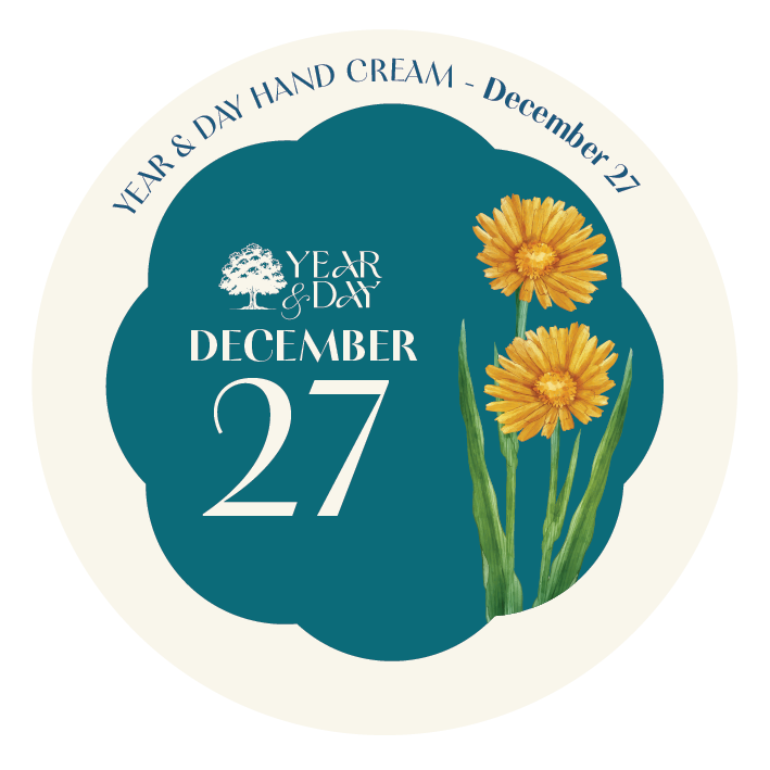 Personalized Hand Cream Gift — Year & Day 366 Days Collection | December