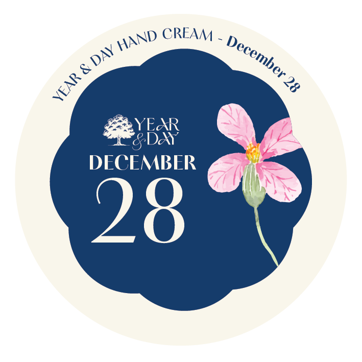 Personalized Hand Cream Gift — Year & Day 366 Days Collection | December