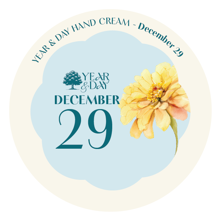 Personalized Hand Cream Gift — Year & Day 366 Days Collection | December