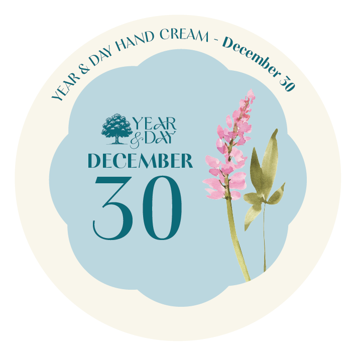 Personalized Hand Cream Gift — Year & Day 366 Days Collection | December