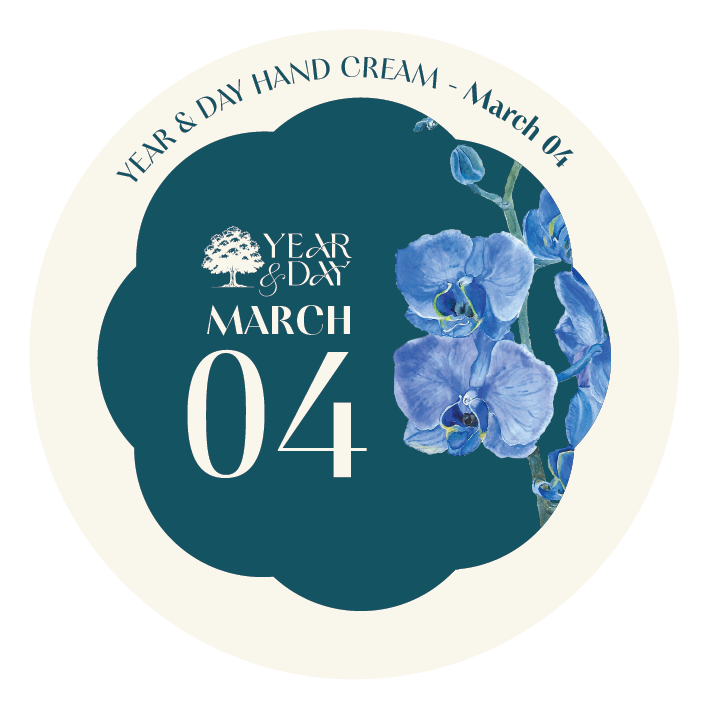 Personalized Hand Cream Gift — Year & Day 366 Days Collection | March