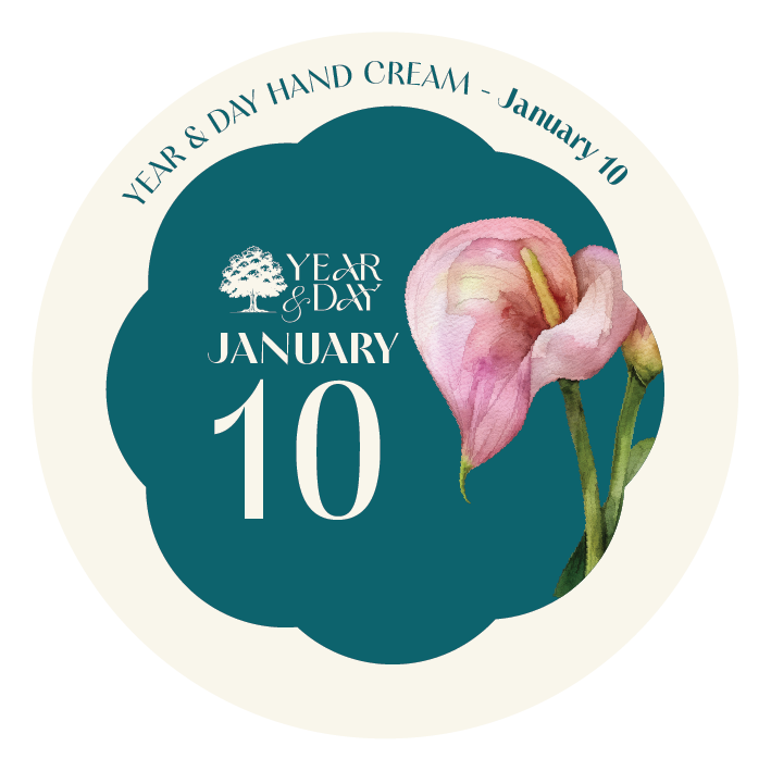 Personalized Hand Cream Gift — Year & Day 366 Days Collection | January