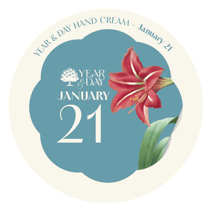 Personalized Hand Cream Gift — Year & Day 366 Days Collection | January