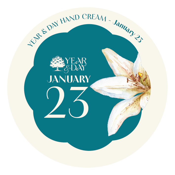 Personalized Hand Cream Gift — Year & Day 366 Days Collection | January