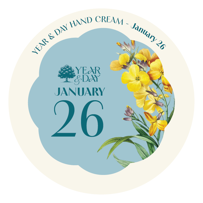 Personalized Hand Cream Gift — Year & Day 366 Days Collection | January