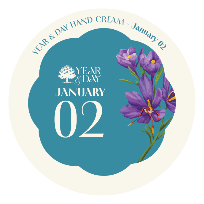Personalized Hand Cream Gift — Year & Day 366 Days Collection | January