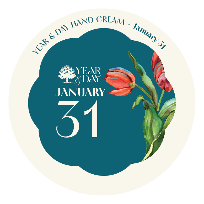 Personalized Hand Cream Gift — Year & Day 366 Days Collection | January