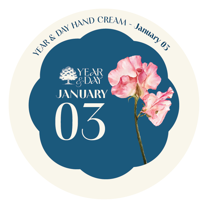 Personalized Hand Cream Gift — Year & Day 366 Days Collection | January