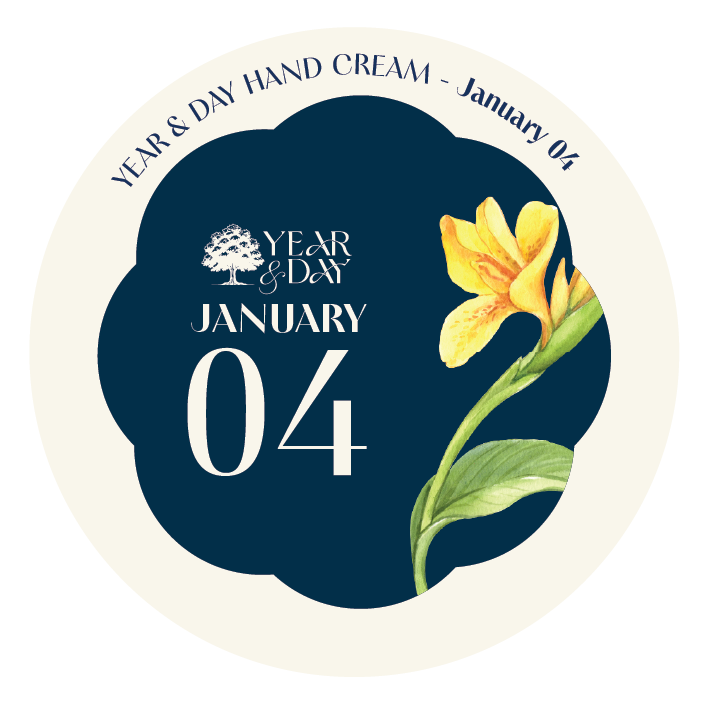Personalized Hand Cream Gift — Year & Day 366 Days Collection | January