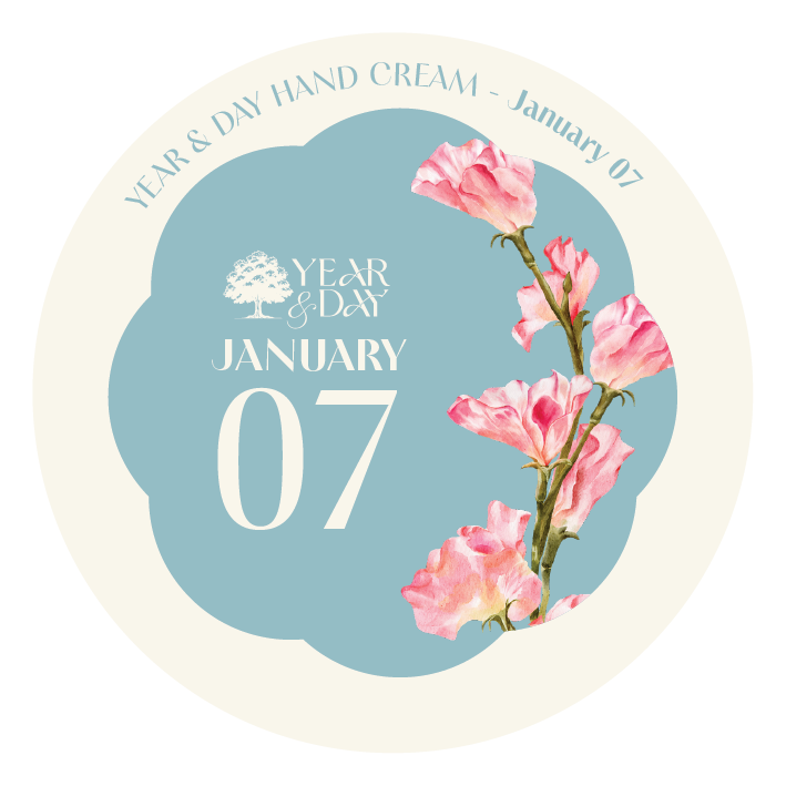 Personalized Hand Cream Gift — Year & Day 366 Days Collection | January