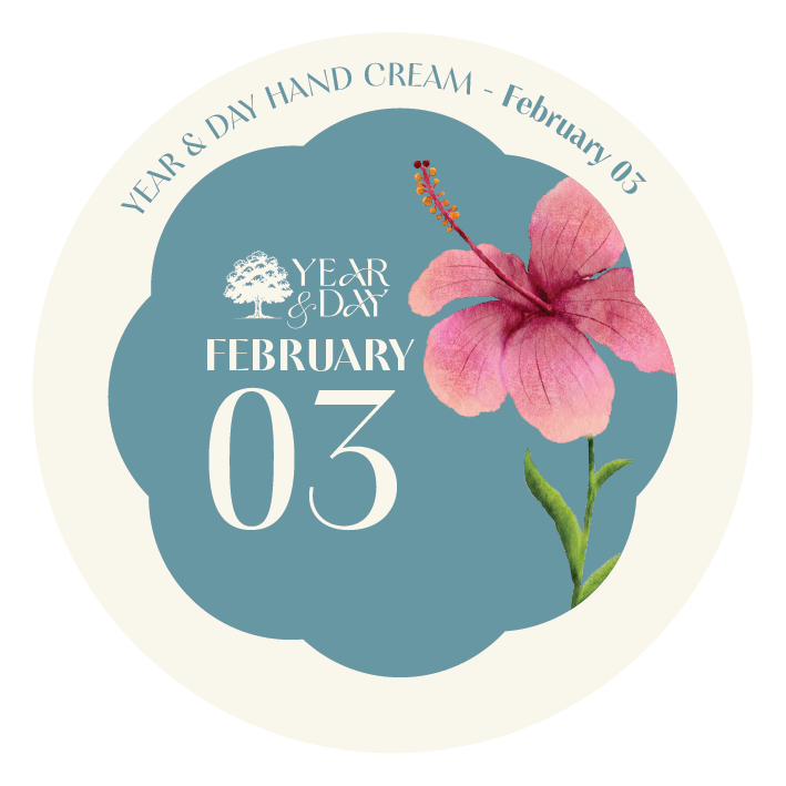 Personalized Hand Cream Gift — Year & Day 366 Days Collection | February