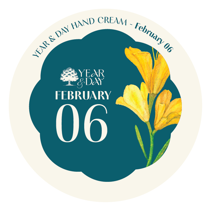 Personalized Hand Cream Gift — Year & Day 366 Days Collection | February