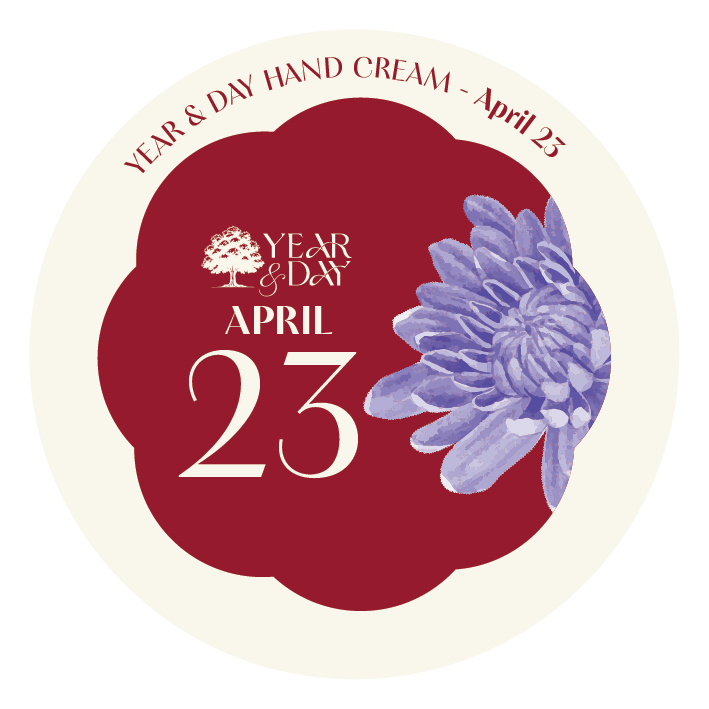 Personalized Hand Cream Gift — Year & Day 366 Days Collection | April