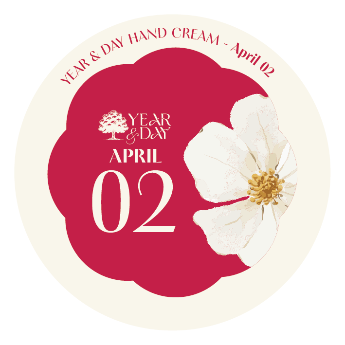 Personalized Hand Cream Gift — Year & Day 366 Days Collection | April