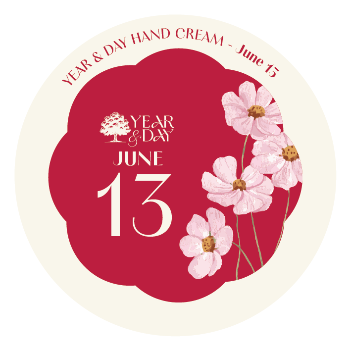 Personalized Hand Cream Gift — Year & Day 366 Days Collection | June
