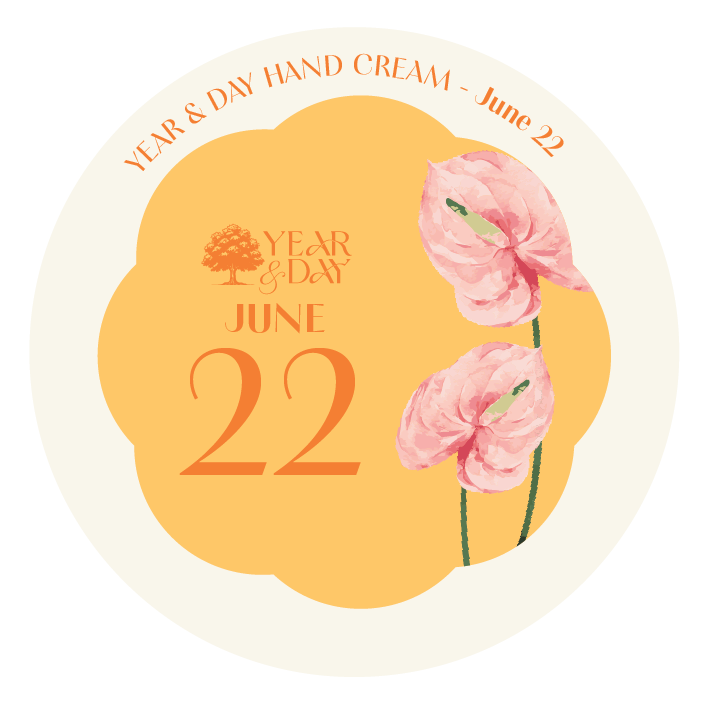 Personalized Hand Cream Gift — Year & Day 366 Days Collection | June