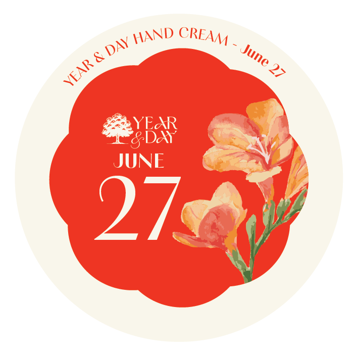 Personalized Hand Cream Gift — Year & Day 366 Days Collection | June