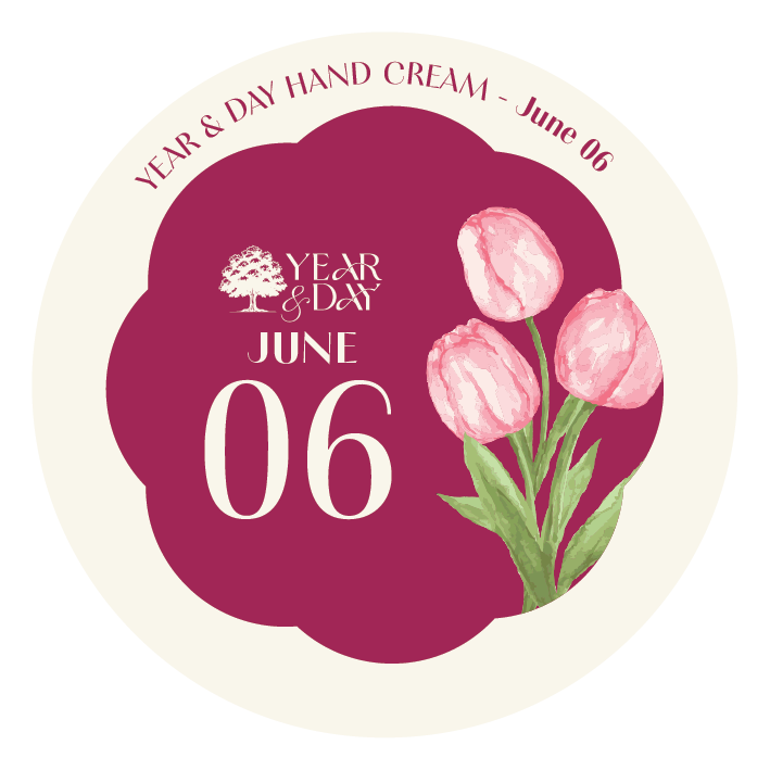 Personalized Hand Cream Gift — Year & Day 366 Days Collection | June