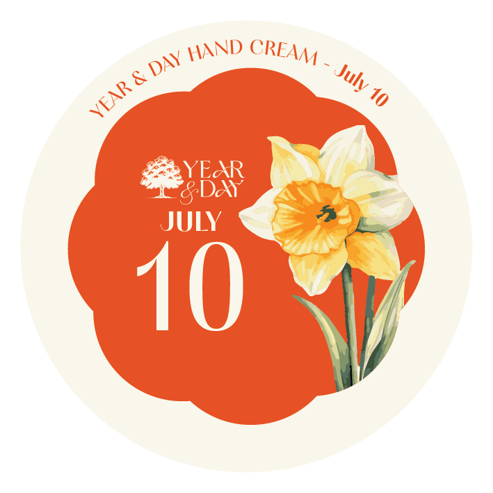 Personalized Hand Cream Gift — Year & Day 366 Days Collection | July