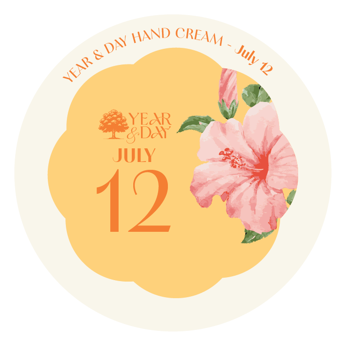 Personalized Hand Cream Gift — Year & Day 366 Days Collection | July