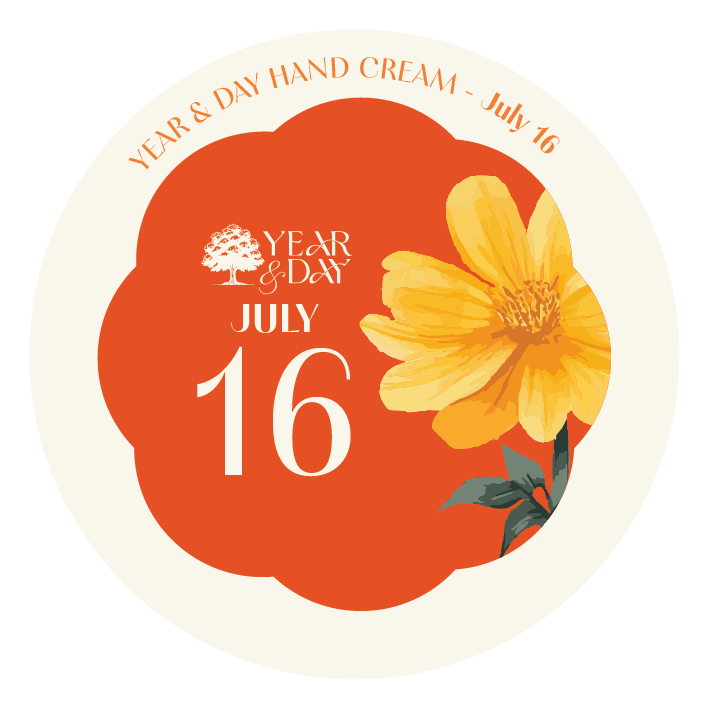 Personalized Hand Cream Gift — Year & Day 366 Days Collection | July