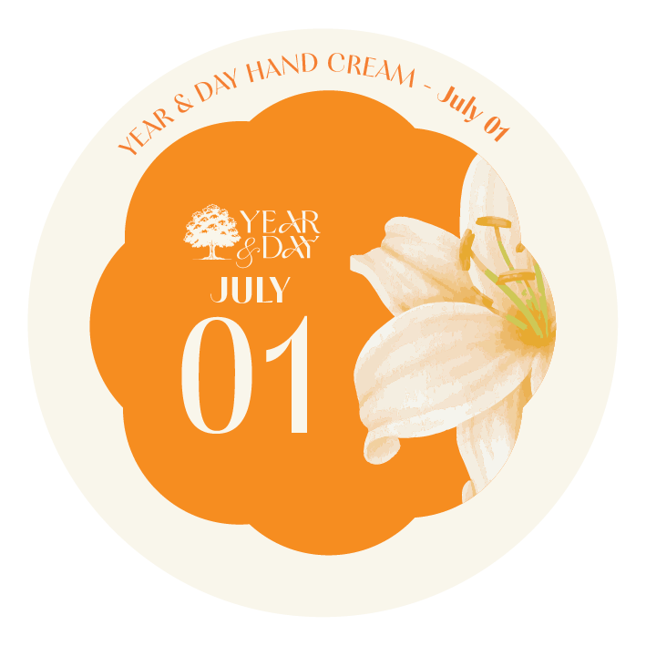 Personalized Hand Cream Gift — Year & Day 366 Days Collection | July