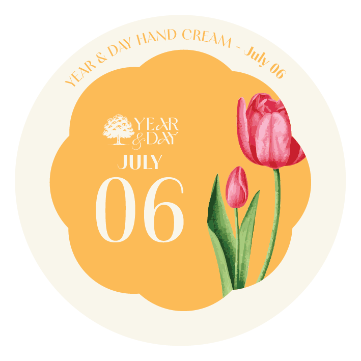 Personalized Hand Cream Gift — Year & Day 366 Days Collection | July