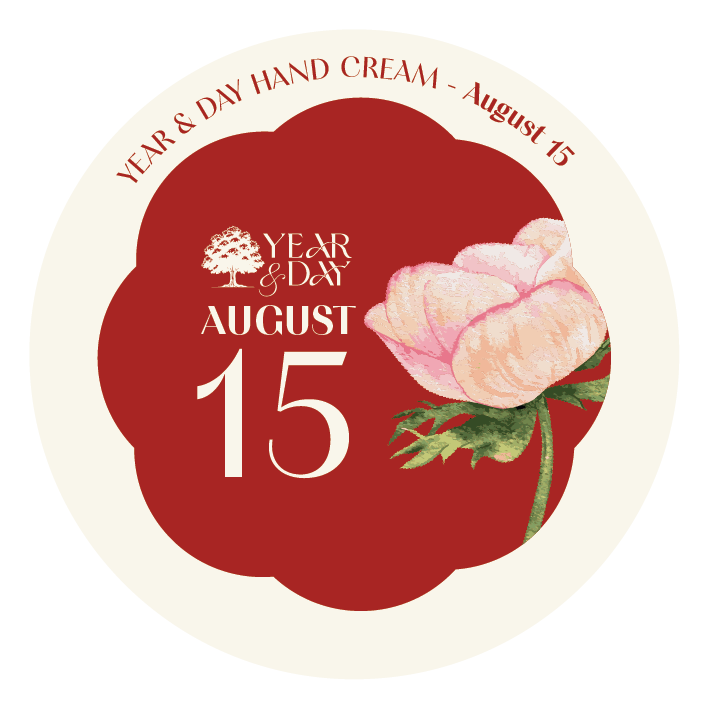 Personalized Hand Cream Gift — Year & Day 366 Days Collection | August