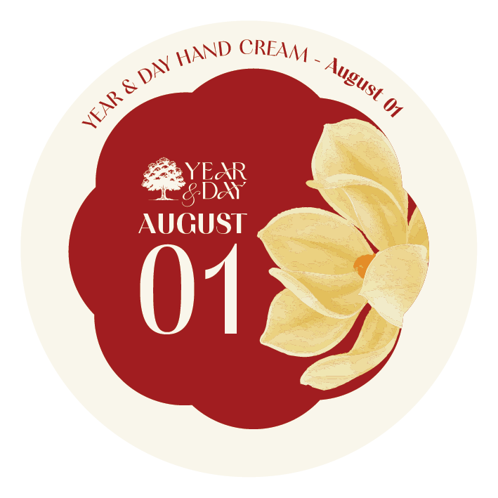 Personalized Hand Cream Gift — Year & Day 366 Days Collection | August