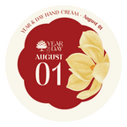 Personalized Hand Cream Gift — Year & Day 366 Days Collection | August