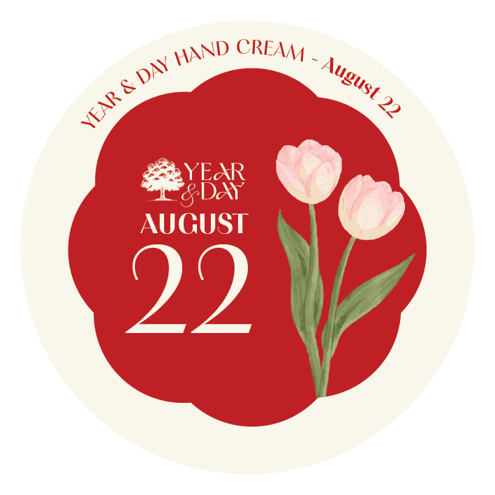 Personalized Hand Cream Gift — Year & Day 366 Days Collection | August