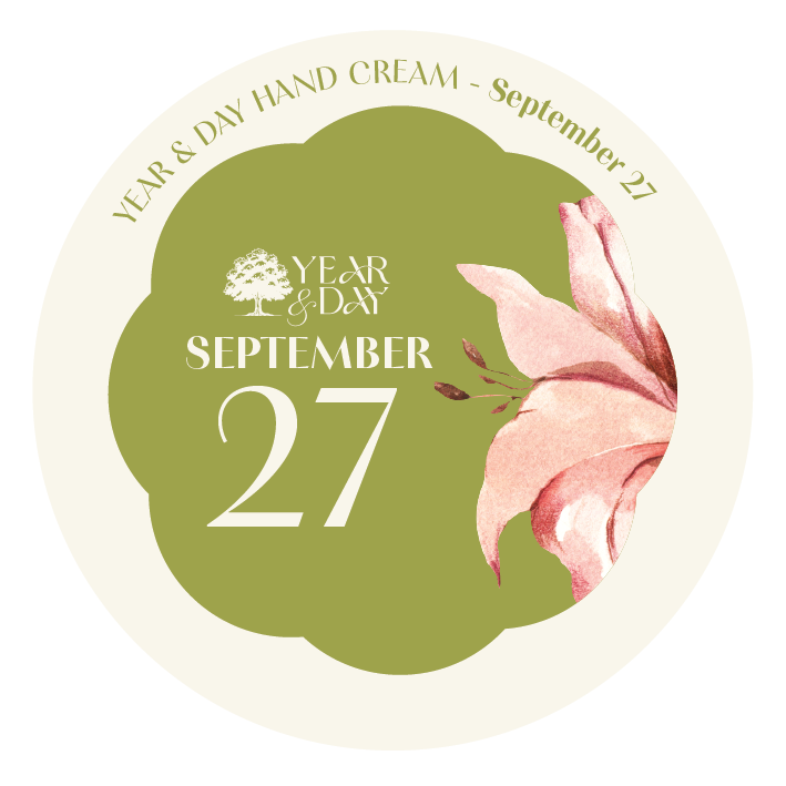 Personalized Hand Cream Gift — Year & Day 366 Days Collection | September