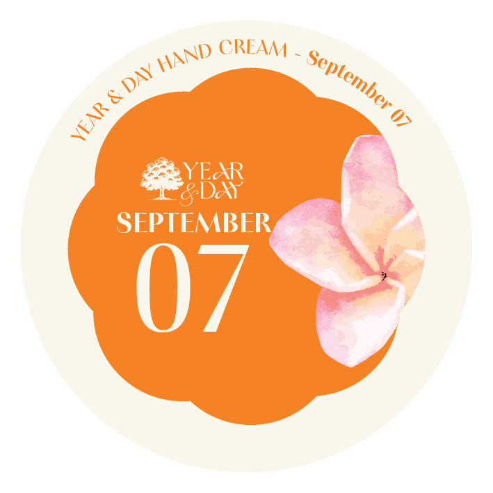 Personalized Hand Cream Gift — Year & Day 366 Days Collection | September
