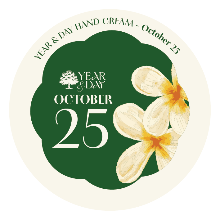 Personalized Hand Cream Gift — Year & Day 366 Days Collection | October