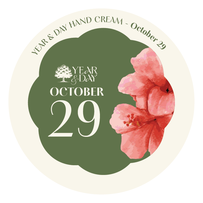 Personalized Hand Cream Gift — Year & Day 366 Days Collection | October