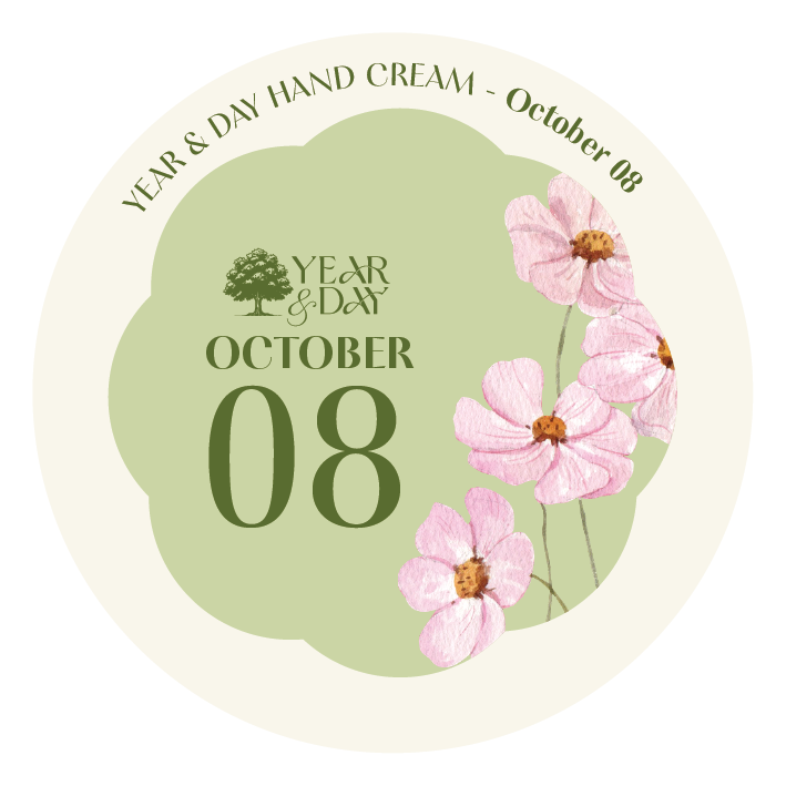 Personalized Hand Cream Gift — Year & Day 366 Days Collection | October