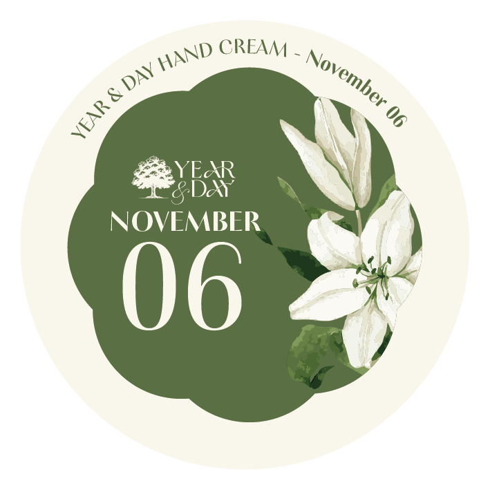 Personalized Hand Cream Gift — Year & Day 366 Days Collection | November