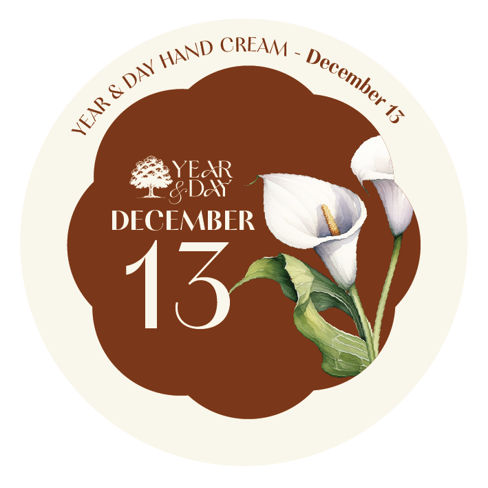 Personalized Hand Cream Gift — Year & Day 366 Days Collection | December