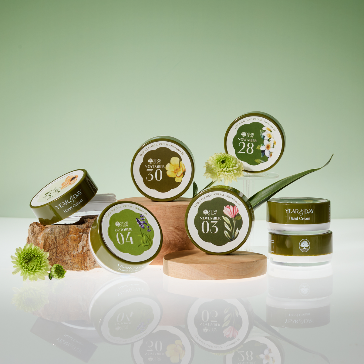Personalized Hand Cream Gift — Year & Day 366 Days Collection | November