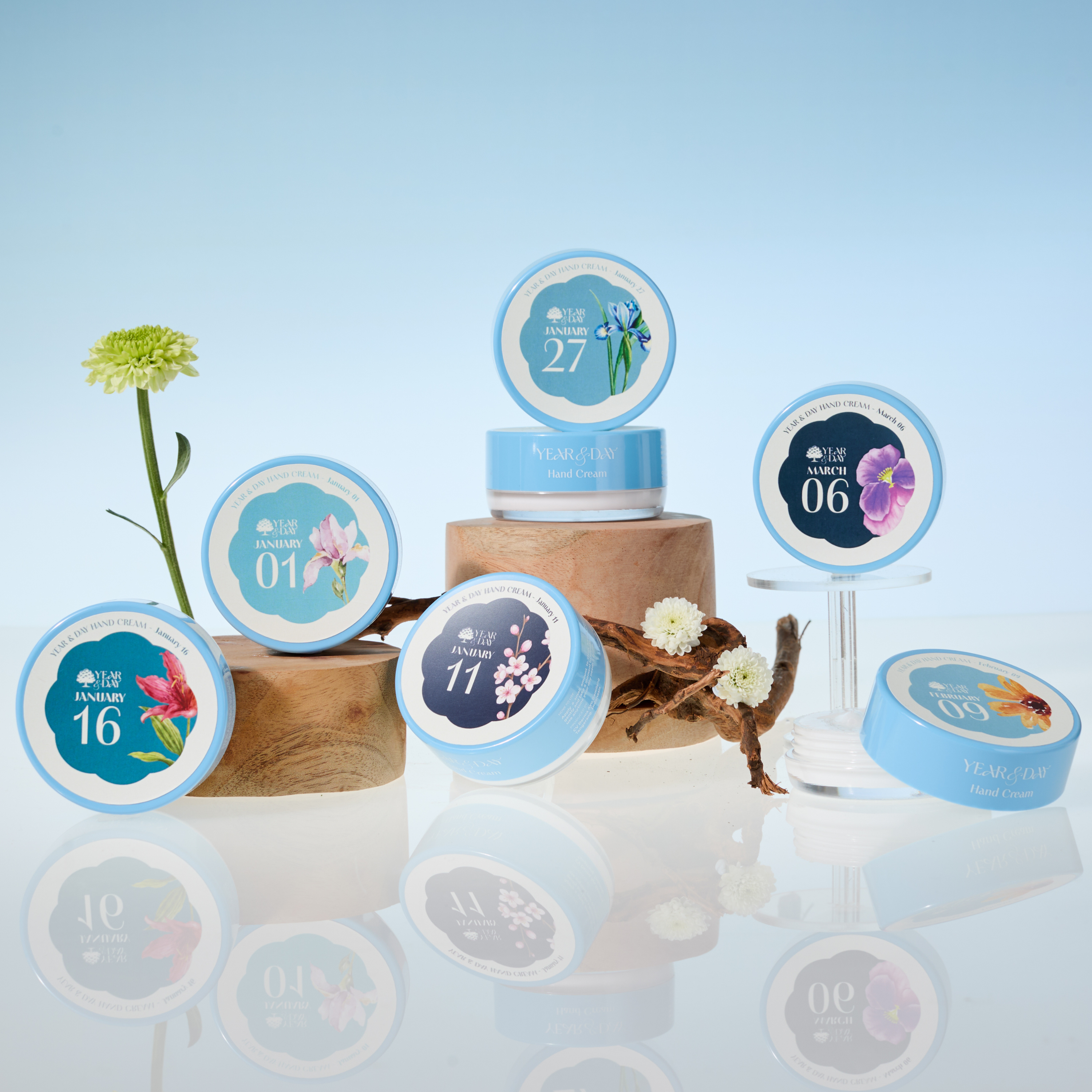 Personalized Hand Cream Gift — Year & Day 366 Days Collection | December